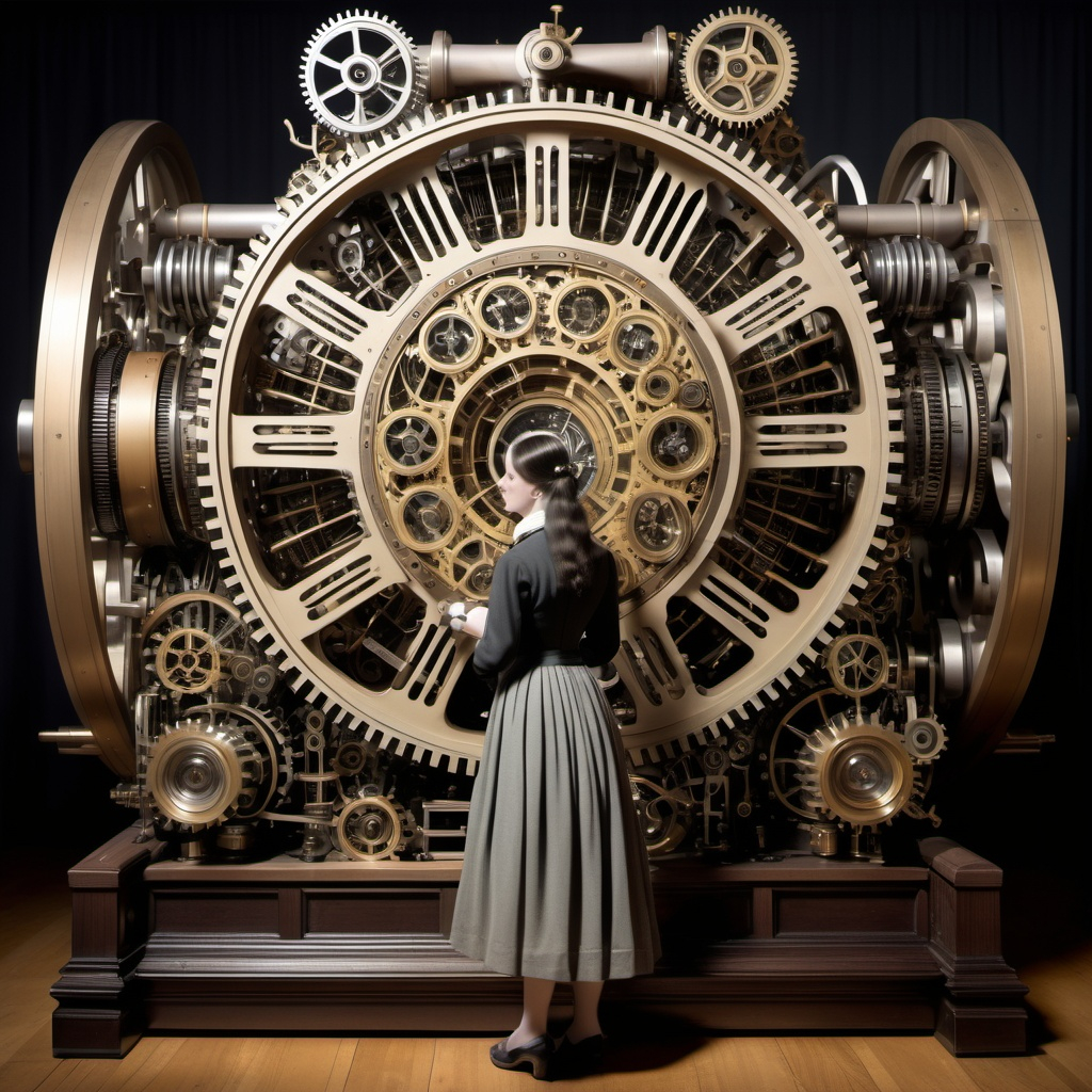 Historical artistic representation associated with Ada Lovelace